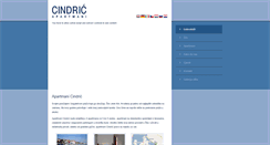 Desktop Screenshot of apartmani-cindric.com