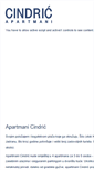 Mobile Screenshot of apartmani-cindric.com